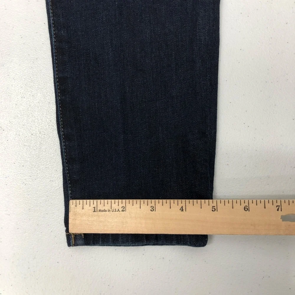 DL1961 Danny Jeans Womens 28 Dark Wash Super Model Mid Rise Skinny Stretch Denim
